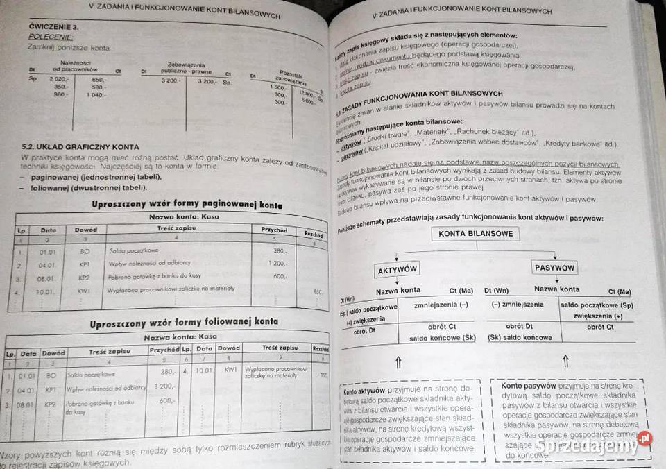 Zasady rachunkowości Cz 1 Skrypt do nauki Chełm