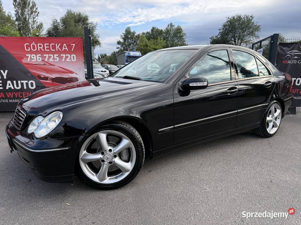MercedesBenz C 200 Kompressor Automat Xenon Klasa C wielkopolskie Poznań sprzedam