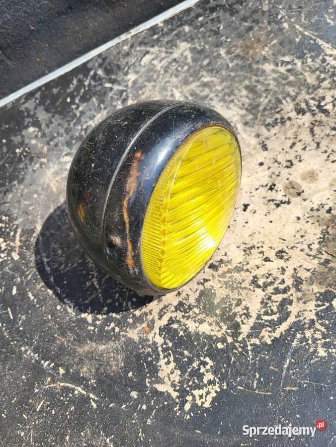 LAMPA PRZÓD HALOGEN ŻÓŁTY Rybnik