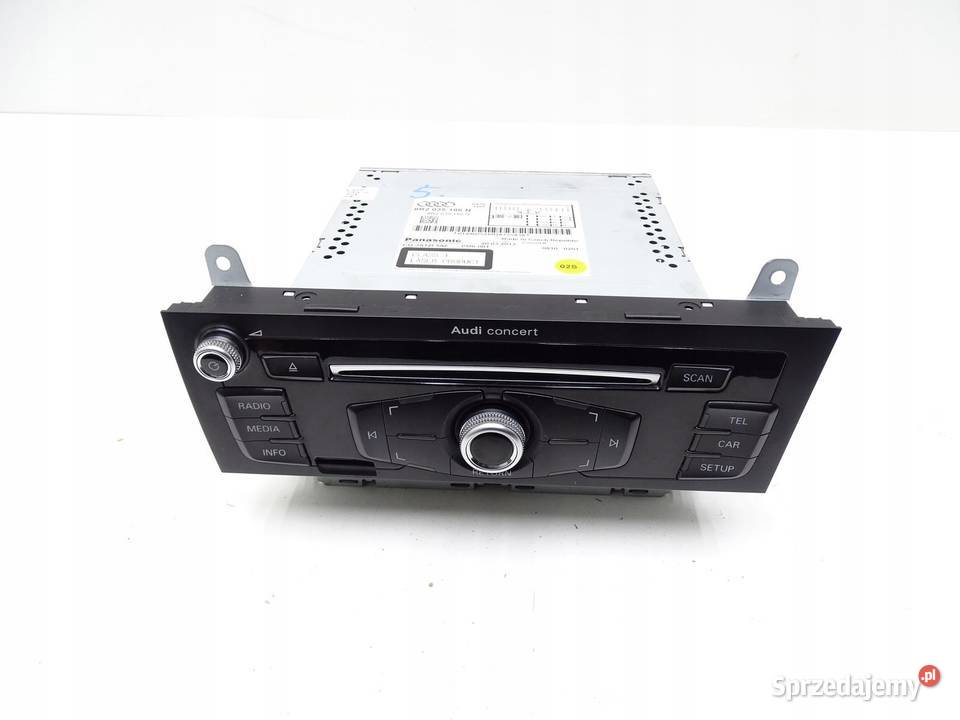 RADIO CD ZMIENIARKA 8R2035186N AUDI A4 B8 A5 8T