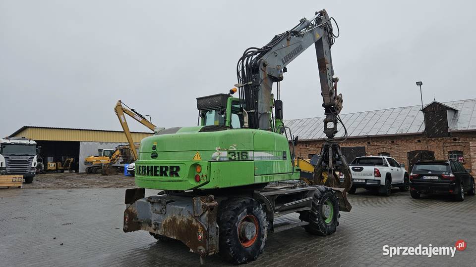 Koparka kołowa Liebherr A 316 Litronic chwytak Sochaczew