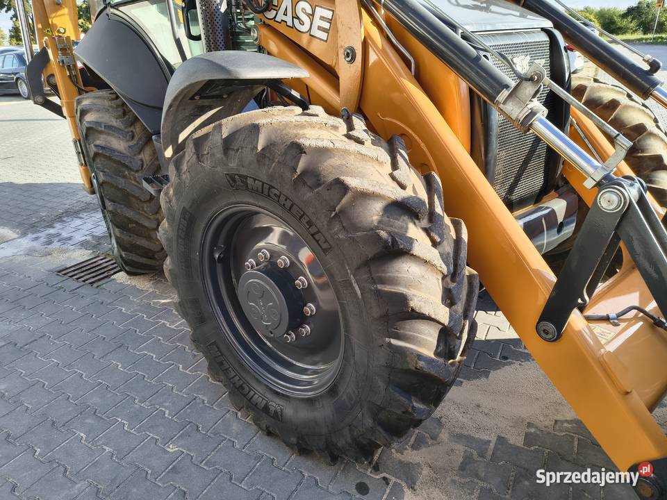 KOPARKOŁADOWARKA CASE 695SV 2023R JCB 4CX Kabina Koparko ładowarki wielkopolskie Krotoszyn