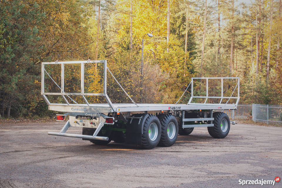 Przyczepa do bel T6083 14ton trzyosiowana Zawiercie sprzedam