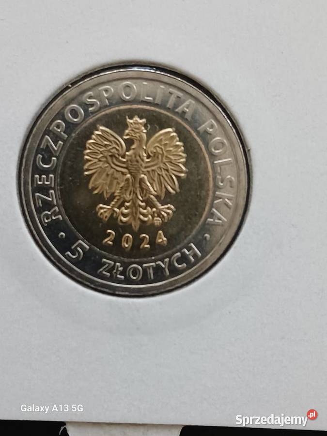 5 złotych 2024 r Opactwo Benedyktynów w Konin