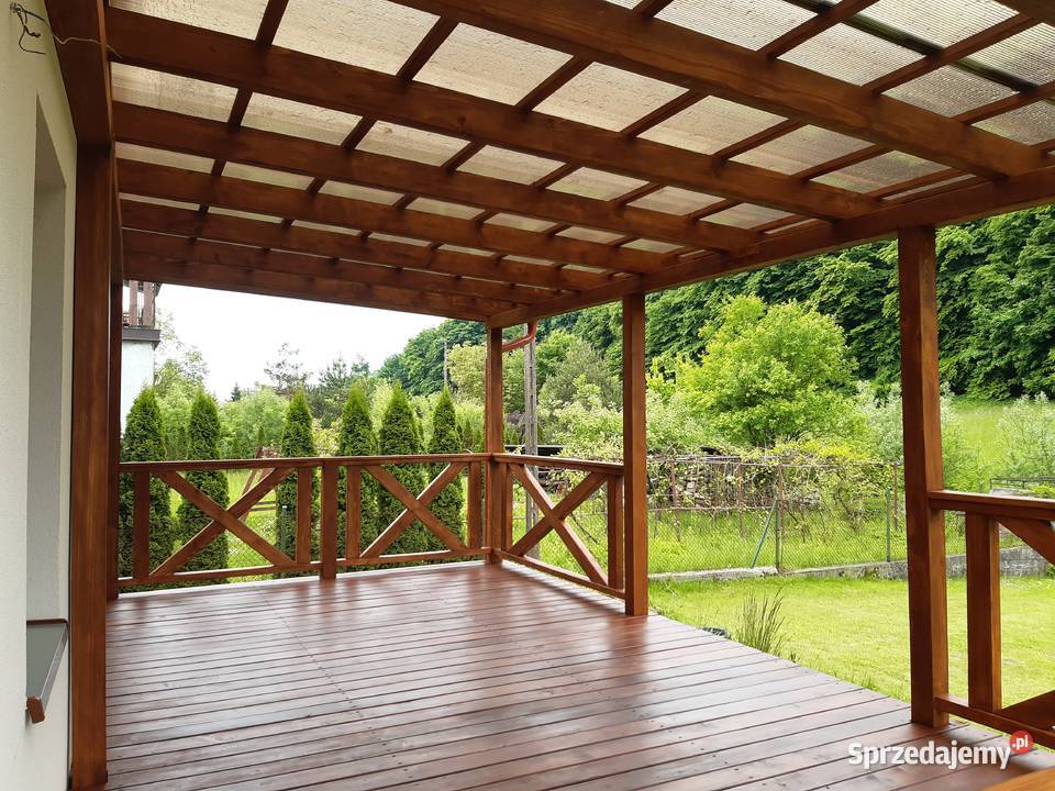 Taras przydomowy Z15 taras Zadaszenie tarasu Architektura ogrodowa Architektura ogrodowa Przemyśl