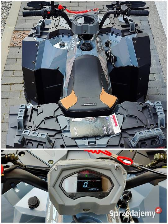 Quad Asix Grizzly 125 Nowość pilot Nowy Atv 125cm3 Motocykle, skutery, quady Bieliny