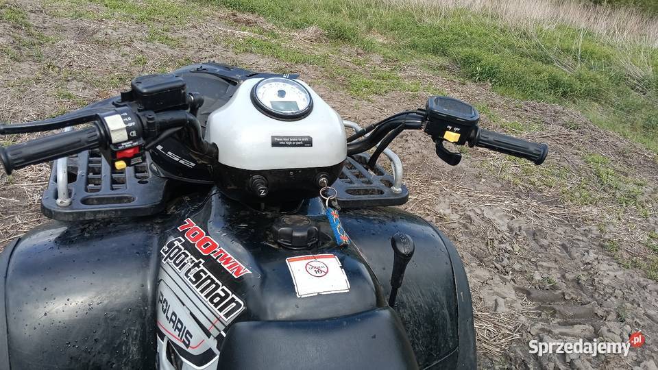 Quad polaris sportsman 700 4x4 kufry