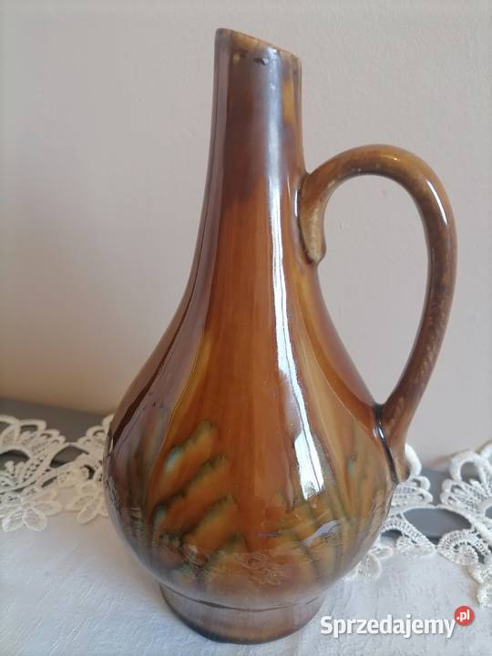 Wazon Dzbanek Izabela Zdrzałka 1970 Wałbrzych