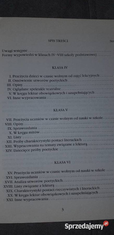 Wypracowania Rok wydania 1995 Legionowo sprzedam