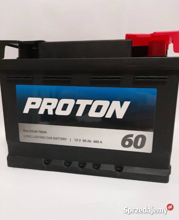 Akumulator PROTON 60Ah 480A EN PRAWY PLUS niski Bydgoszcz