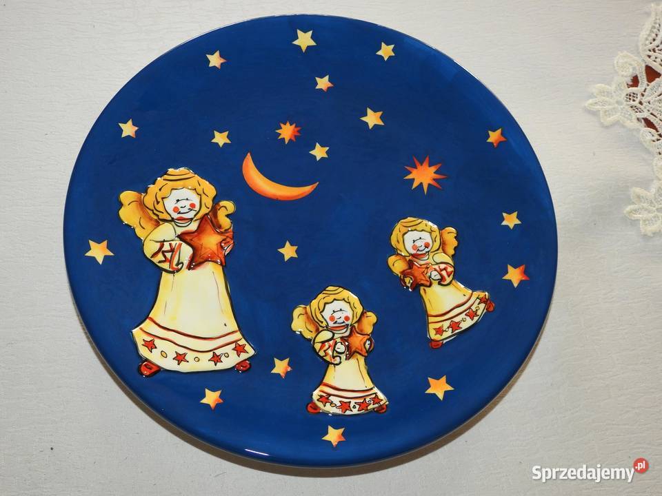 Talerzyk dekoracyjny świąteczny Bożonarodzeniowy Przemyśl sprzedam