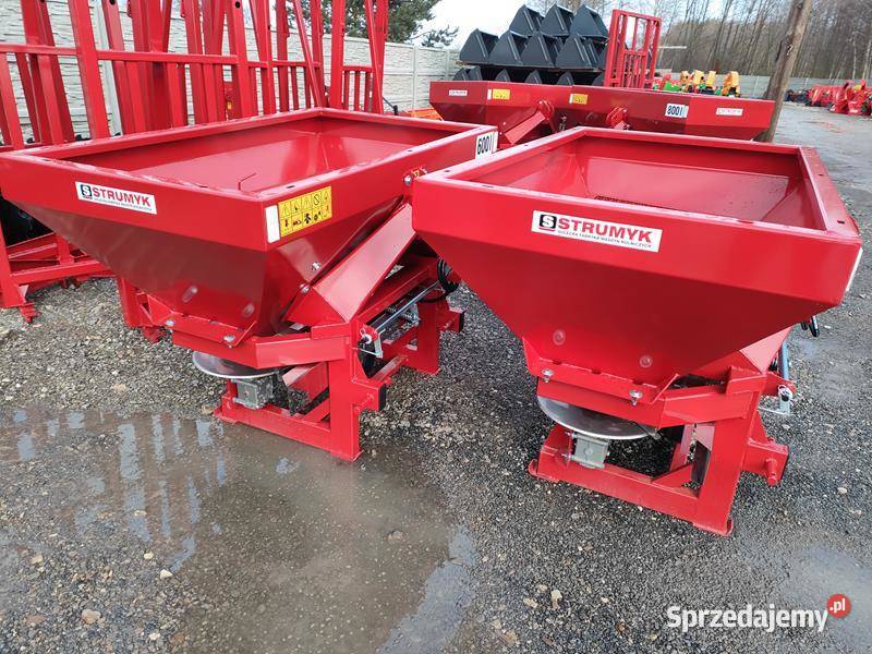 Rozsiewacz nawozu hydraulika STRUMYK TYTAN 10 nieuszkodzony Konin sprzedam