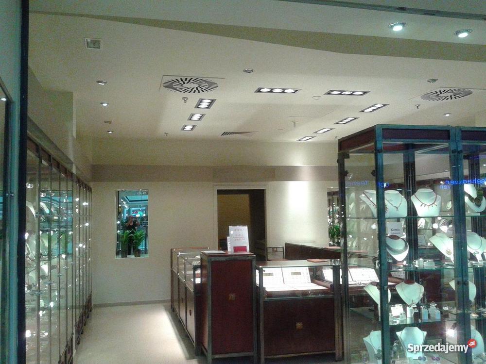 Lady i gabloty jubilerskie szkła stali i drewna Łódź