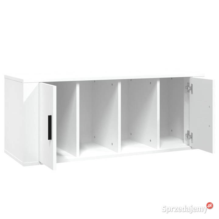 Szafka pod TV biała 100x35x40 materiał mazowieckie