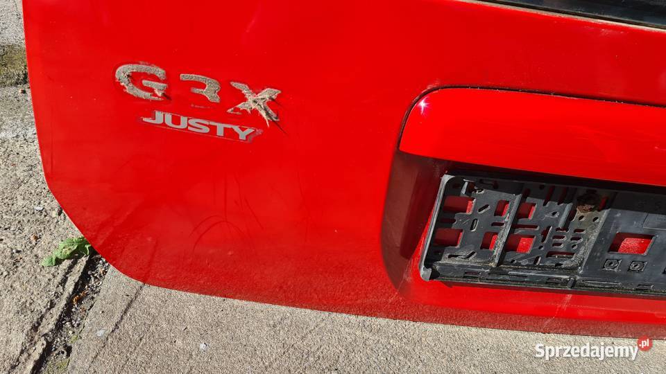 Suzuki Ignis MH Subaru G3X JUSTY klapa pokrywa Legnica