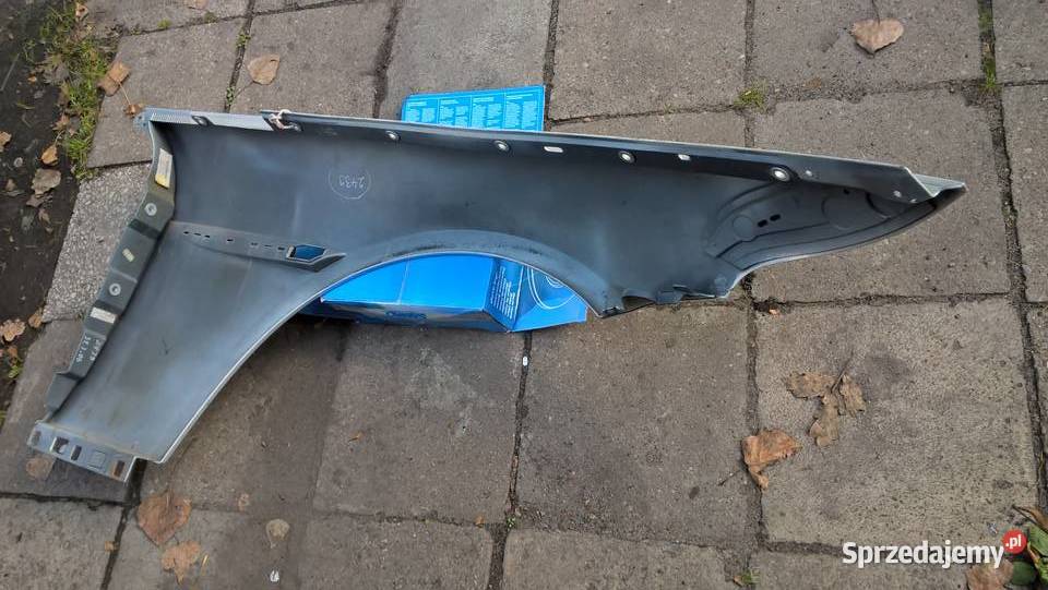 Bmw 6 e63 e64 błotnik przedni przod lewy srebrny Łódź sprzedam