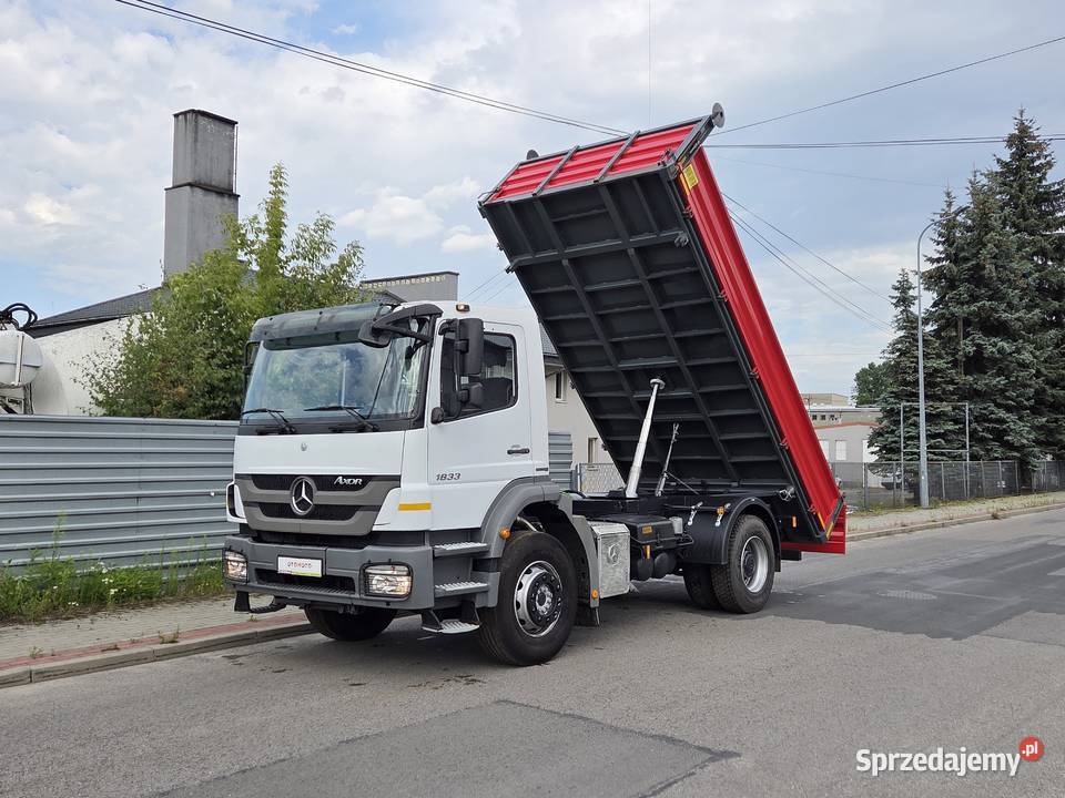 Mercedes AXOR 1833 330 Nowy Kiper Wywrotka 3str możliwa zamiana Łańcut