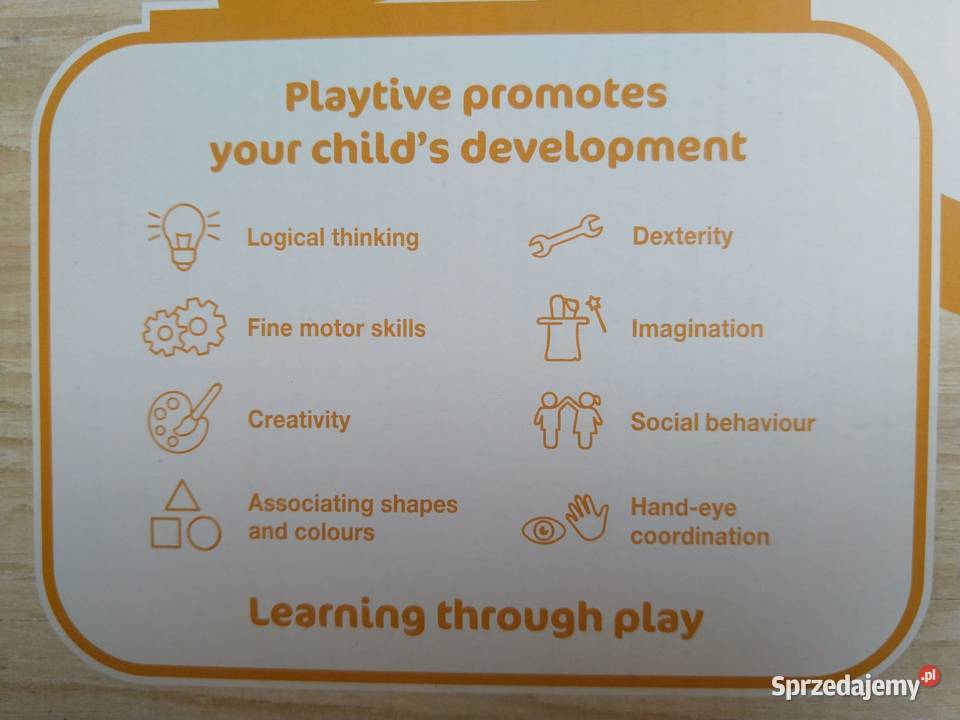 NAJTANIEJ Drewniana Kuchnia 103 Dźwięk Światło 3 lata+