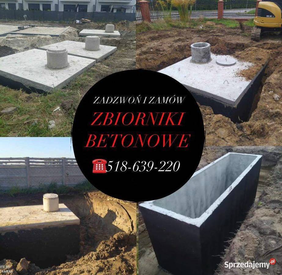 Szambo Betonowe Szamba Zbiornik 6m3 sprzedam