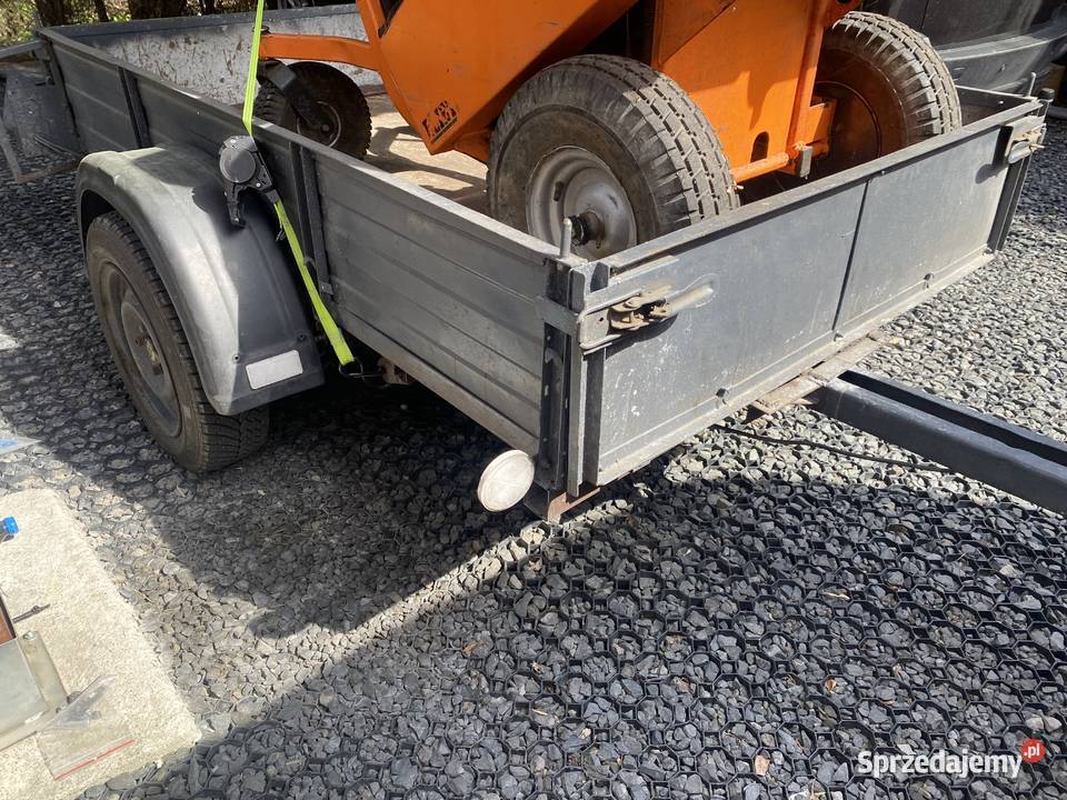 Przyczepka samochodowa lekka sam