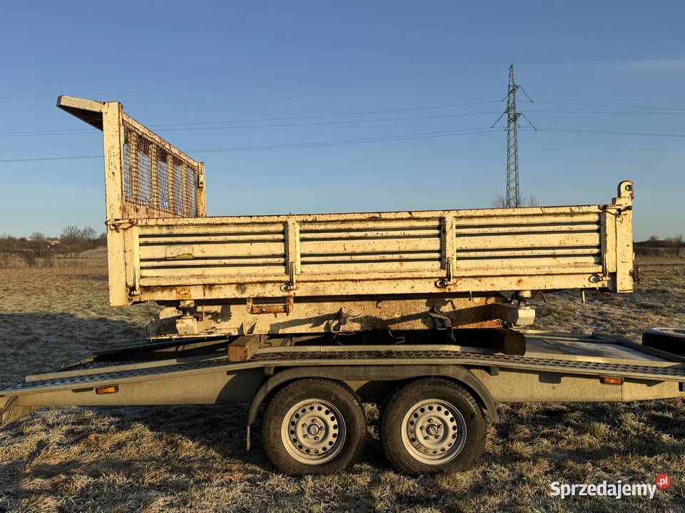 Kiper Zabudowa Wywrotka 3 Stronna Ford Renault dostawcze Pozostałe Stąporków