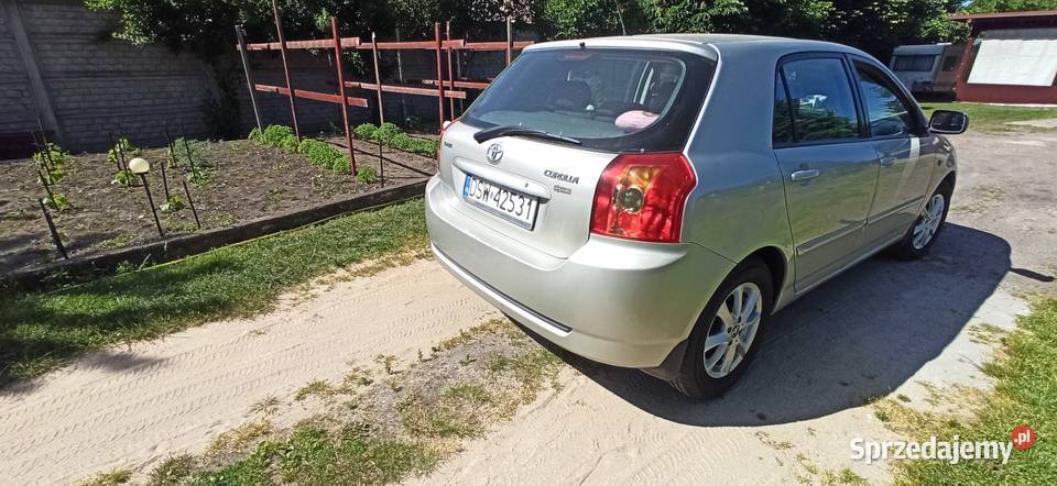 2005 Toyota corolla 14 vvti benzyna 231000km Świebodzice