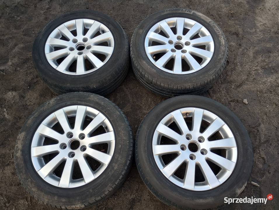 Oryginalne Alufelgi Volkswagen Golf Passat Caddy Średnica 16" Samochodowe Brześć Kujawski sprzedam
