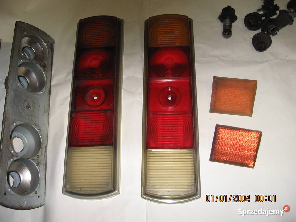SKODA 100 stare lampy tył Lampa auto PRL