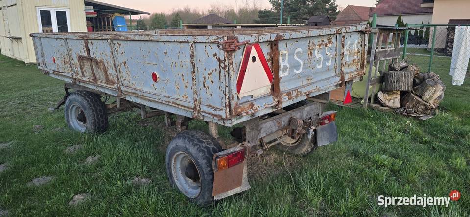 Przyczepa wywrotka d35 kaczka Wywrotki