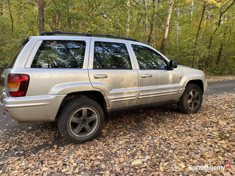 Jeep Grand Cherokee WJ 27 CDI Rok produkcji 2003 mazowieckie Siedlce