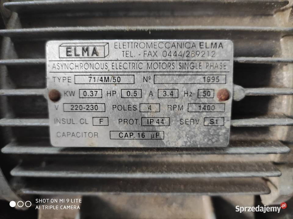 Silnik elektryczny Pozostałe pomorskie Malbork