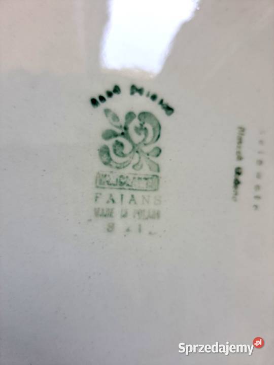 Talerz z Włocławka Pionki