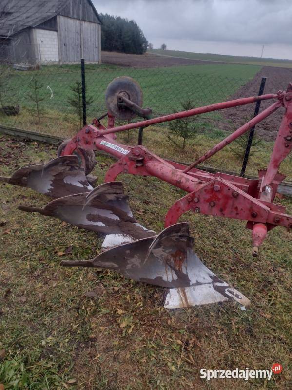 Pług Kverneland 3 skibowy zagonowy nieuszkodzony Kaplonosy