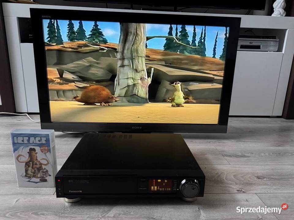 Magnetowid Panasonic NVFS90 Oryginalny Pilot Szczecin