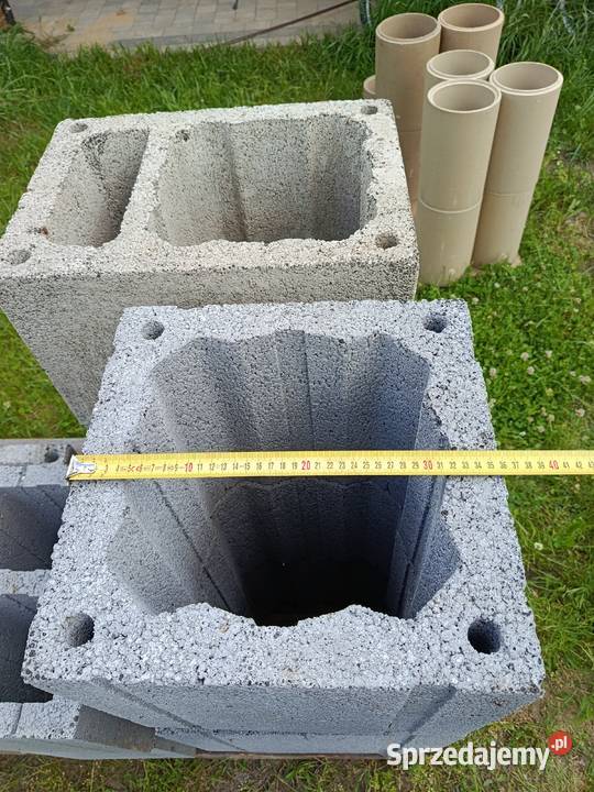 Komin systemowy rury ceramiczne pustaki wielkopolskie Bałdowice