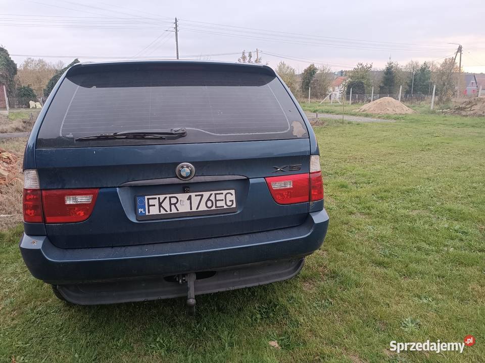 BMW x5 e53 30d granatowy Krosno Odrzańskie