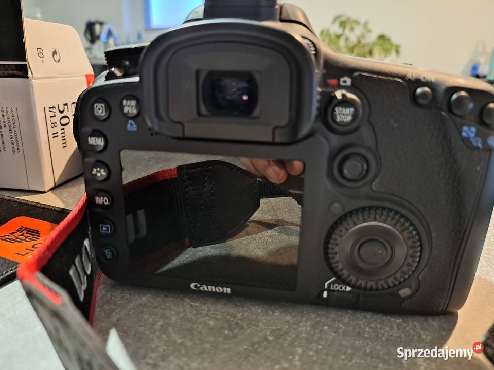 Canon 7d obiektyw 50mm