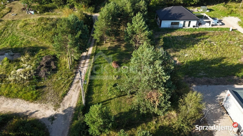 Działka pod lasem 9 arów Bilcza gm Morawica