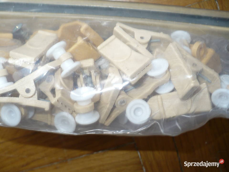 Szyna na firanki 20 m beżowa metalowa