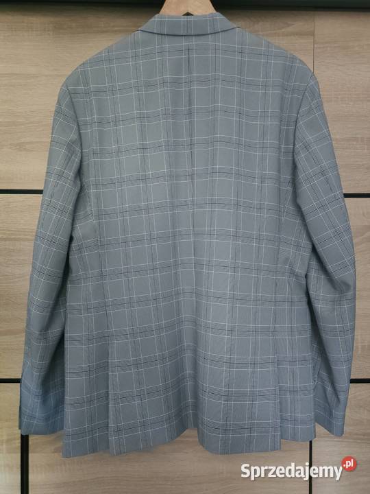 Modna marynarka w kratę slim fit RESERVED mazowieckie Warszawa