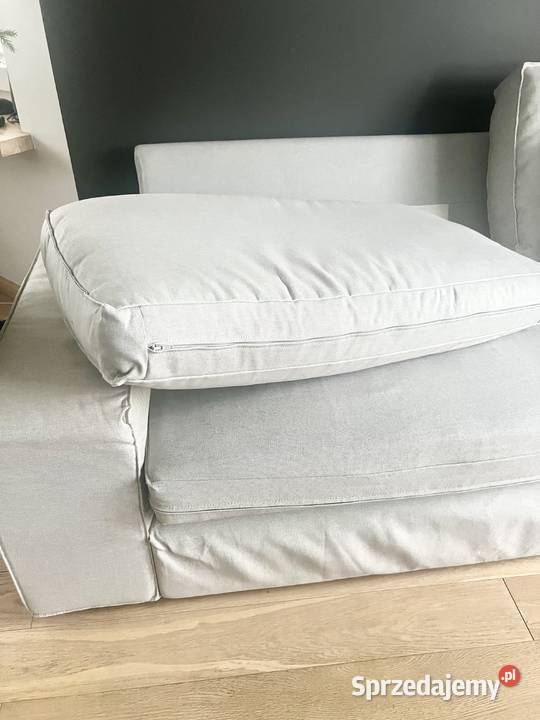 KIVIK Ikea sofa 3 ososbowa nierozkladana Szara Sofy i kanapy