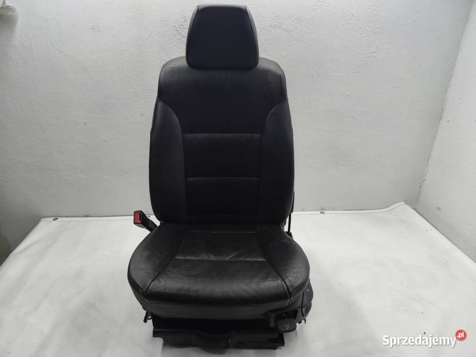 FOTEL LEWY PRZÓD SKÓRA GRZANY BMW E61 Fotele i kanapy