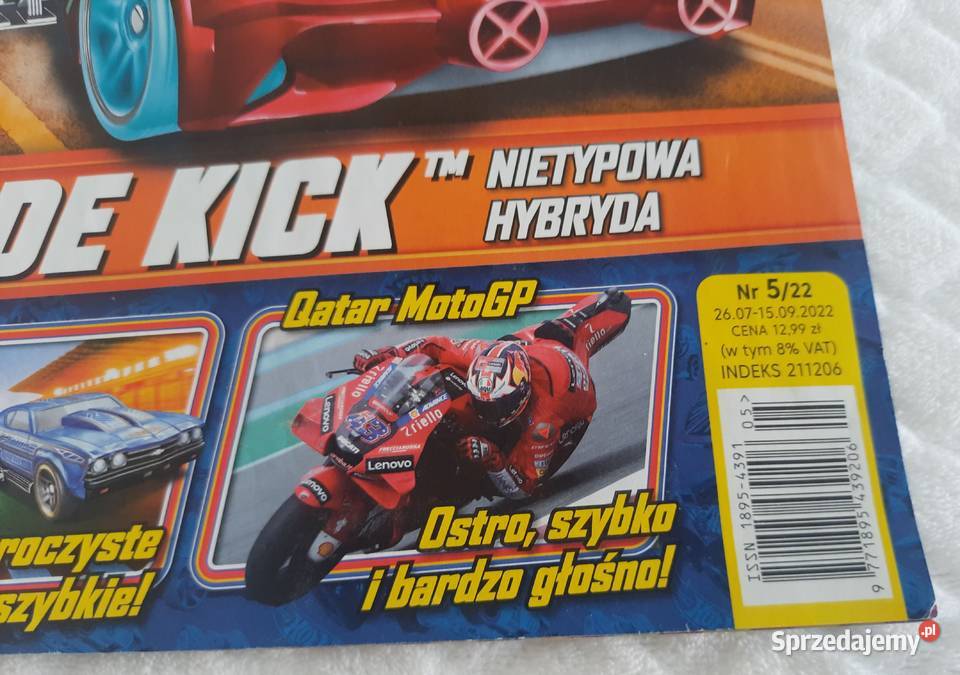 HotWheels 522 2022 Egmont Książeczki dzieci