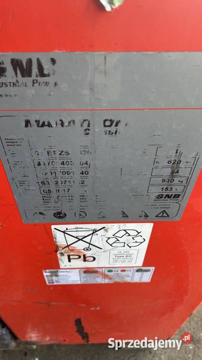 Bateria trakcyjna kwasowa 48V 620Ah 052017 r Antonie