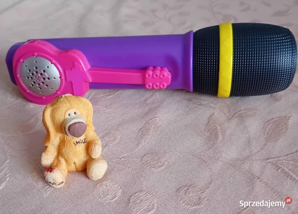 mikrofon dziecka Hannah Montana figurka 4 lata+ mazowieckie Warszawa sprzedam