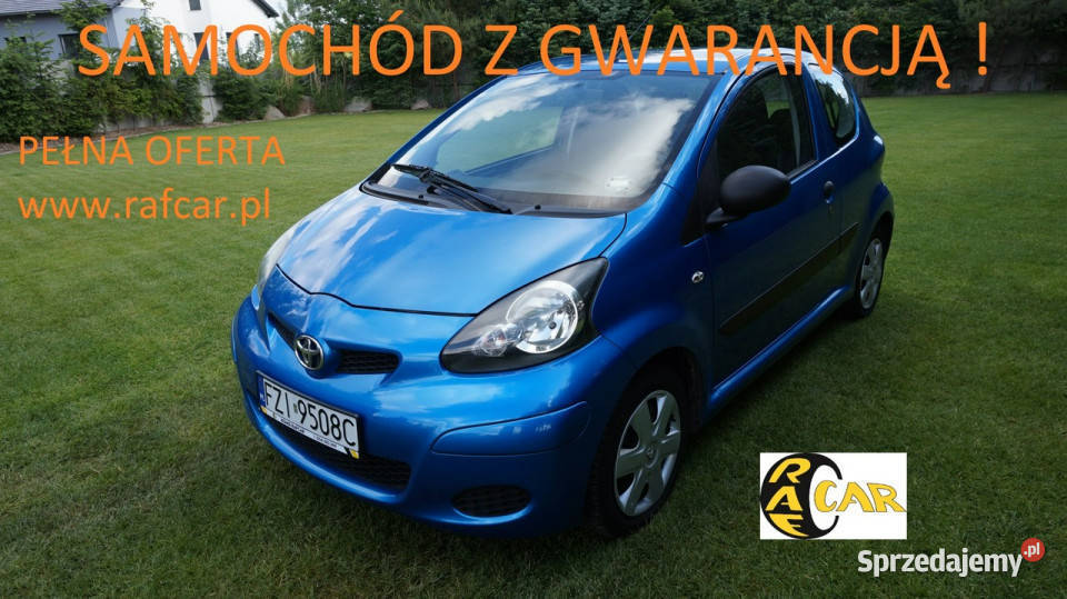 Toyota Aygo Super auto Gwarancja I 20052014 Aygo lubuskie Zielona Góra