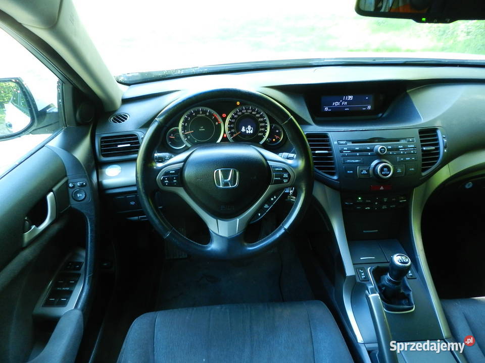 Honda Accord VIII śliczna perłowa SERWISOWANA elektryczne lusterka Puszczykowo