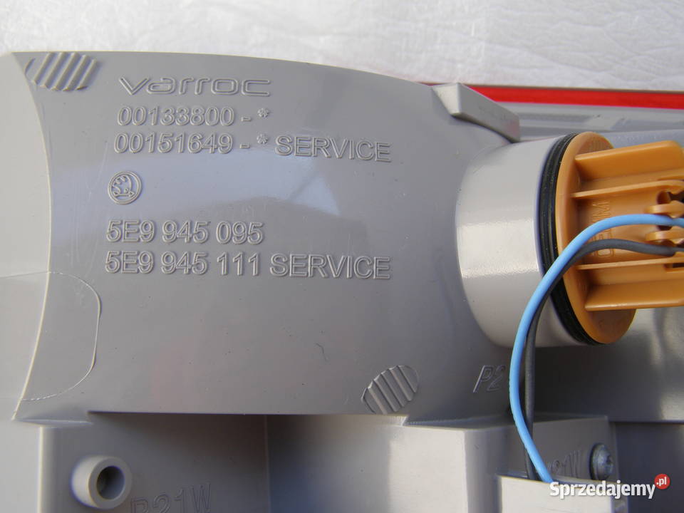 Skoda Octavia III lampa tylna lewa nowa oryg Oświetlenie Marki