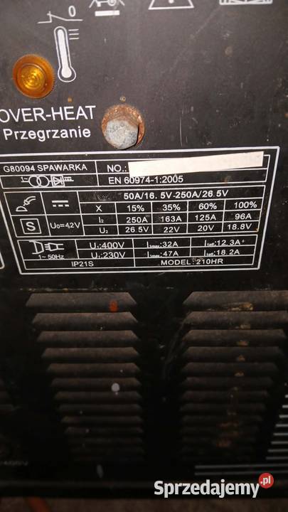 PÓŁAUTOMAT SPAWALNICZY MIG MAG 230V 400V Zwoleń
