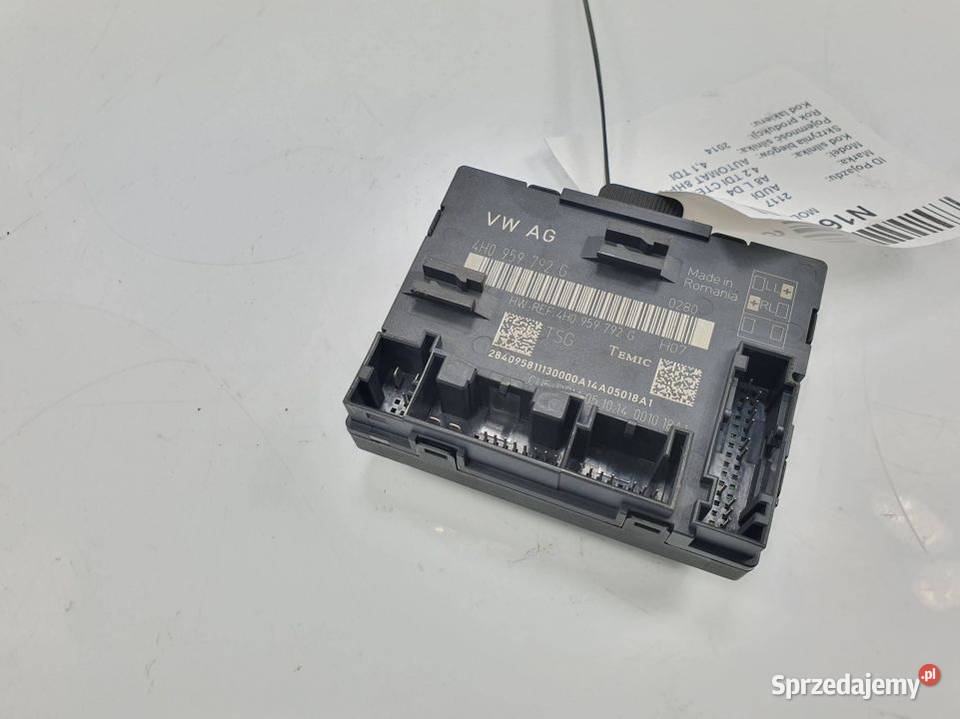 MODUŁ AUDI A8 L D4 4H0959792G kujawsko-pomorskie Lipno sprzedam